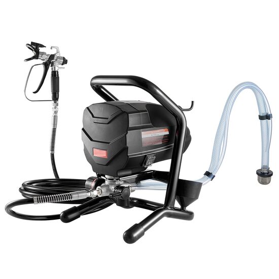 Pompa de vopsit, 650 W, debit 1.17 l/min, Lungimea furtunului de inalta presiune 7.6 m, 206 Bar