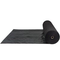 Folie antiburuieni, polipropilena, tesuta, neagra, Latime 1.5 m, Lungime 76.2 m, 142 g/m