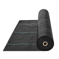 Folie antiburuieni, polipropilena, tesuta, neagra, Latime 1.8 m, Lungime 91.4 m, 102 g/m