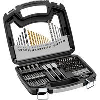 Set 101 burghie, biti, carote, HSS, Cr-V, cutie transport, etichete clare pentru organizare