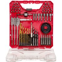 Set 70 burghie, biti, carote, HSS, Cr-V, cutie transport, etichete clare pentru organizare