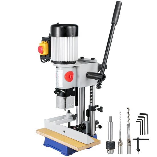 Masina de mortezat 370 W, 1400 rpm, mandrina 13 mm, Capacitate dalta 6-12 mm, cap patrat, coloane duble, dimensiune bucsa 19.05 mm