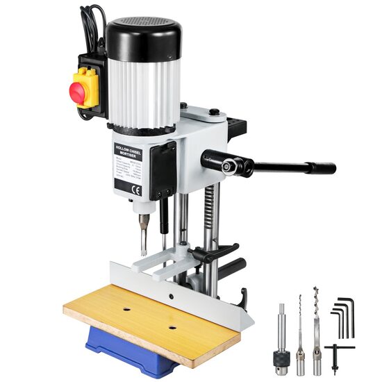 Masina de mortezat 370 W, 1400 rpm, mandrina 13 mm, Capacitate dalta 6-12 mm, coloane duble, dimensiune bucsa 19.05 mm, adancime 76 mm