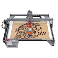 Masina de gravat cu laser 5W, Zona de gravare 410 x 400 mm, USB, Viteza maxima 10000 mm/min, Lungime de unda laser 455±5nm