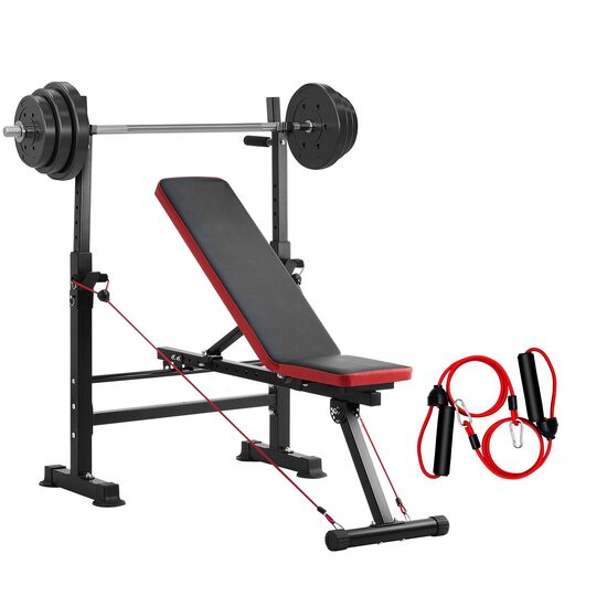 Aparat multifunctional pentru antrenament All-in-One, Pliabil, 1400x840x1170 mm, Reglare spatar 8 niveluri