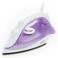 Fier de calcat cu aburi, 1600W, Talpa antiaderenta, Rezervor de apa 100 ml