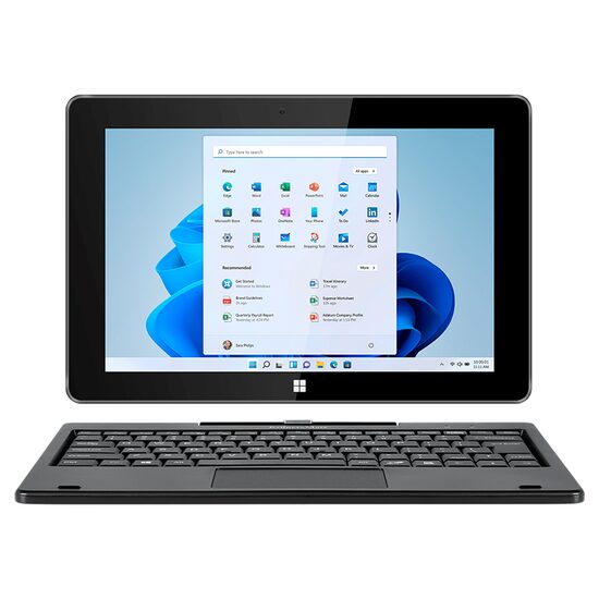 Tableta cu tastatura K&M 10.1 inch, 1.1 GHz, 8 GB RAM DDR3, Windows 11 Pro, HDD 256 GB, Wi-Fi, Bluetooth