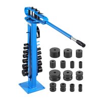 Dispozitiv manual de indoit tevi pana la 2", 14 matrite, Unghi max de indoire 200°, fixabil pe podea