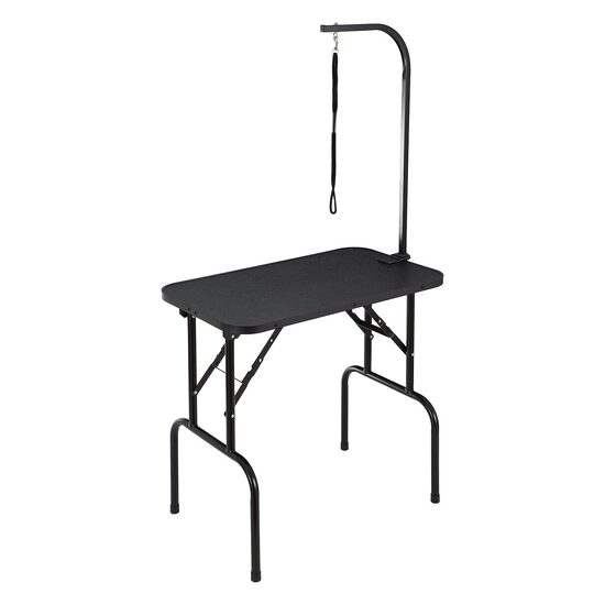 Masa toaletaj pentru animale cu talie mica/medie, Max 100 kg, 807.7 x 459.7 mm, Otel Inoxidabil, Pliabila, 1 x Brat