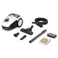 Aspirator cu sac, 700 W, filtru Hepa, Rebobinare automata cablu