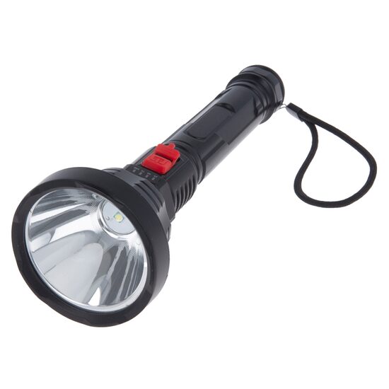 Lanterna cu acumulator, 600 lm, 1800 mAh, IP44, Maner cauciucat