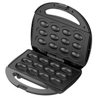 Aparat pentru preparat fursecuri in forma de nuci, 1200 W, Capacitate 12 forme in 2 minute, Placi Neaderente