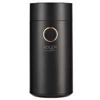 Rasnita electrica de cafea, 150 W, 75 g, 2 lame inoxidabile, Negru/Auriu
