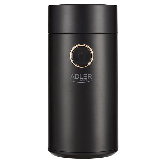 Rasnita electrica de cafea, 150 W, 75 g, 2 lame inoxidabile, Negru/Auriu