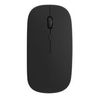 Mouse wireless Bluetooth, Omega, Rezolutie senzor 1600 dpi, negru, 2.4G, reincarcabil USB