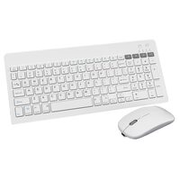 KIT TASTATURA SI MOUSE WIRELESS MISZ ALB OMEGA