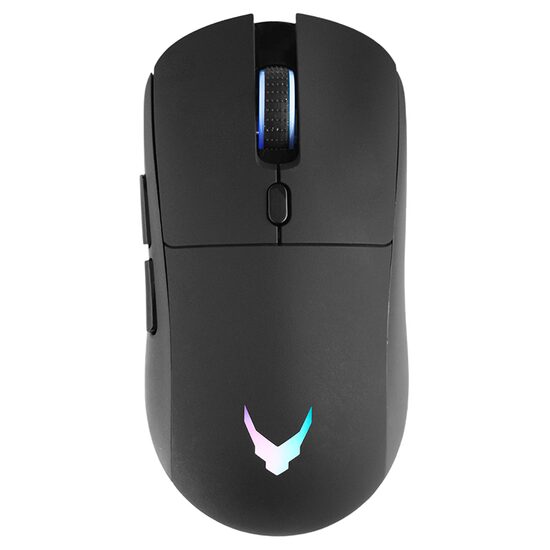 Mouse wireless Gaming, Varr, Rezolutie senzor 1200, 1600, 3200 dpi, Negru, USB-C