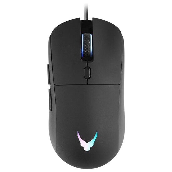 Mouse cu fir Gaming, Varr, Rezolutie senzor 800-1200-2400-3600-4800-7200 dpi, Negru