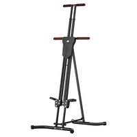 Stepper vertical, simulare urcat pe scari, 5 niveluri, Inaltime reglabila, LCD, max 118 kg, PLiabil