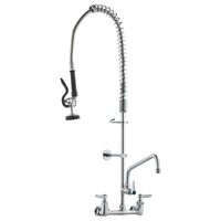 Baterie profesionala, montaj Blat/Chiuveta, Inox, distanta fixare ajustabila 7,75"-8,25", Dus extractibil, Inaltime 66 cm