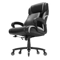 Scaun de birou, suport lombar, max 180 kg, 720 x 750 x 1165 mm, Negru, Adancime reglabila