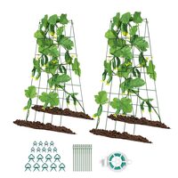 Set 2 spaliere pentru castraveti, plante agatatoare, 100x80, Pliabil