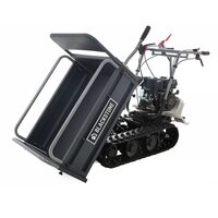Roaba electrica cu senile TB 3250 E, Motor benzina 6.5 CP, max 320 kg, Basculabila, 8 trepte, 4.9 km/h, Obloane detasabile