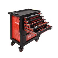 Dulap de scule cu 7 sertare si 211 piese, Otel, 980x770x462 mm