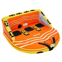 Fotoliu gonflabil pentru sporturi acvatice, 3 persoane, 1920 x 1825 x 890 mm, 16 manere captusite, max 231 kg