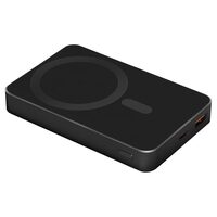 Powerbank Li-Ion, Magnetic MagSafe, 10000 mAh, 15 W, Incarcare Wireless, intrare/iesire USB-C, iesire USB intrare/iesire USB, Negru