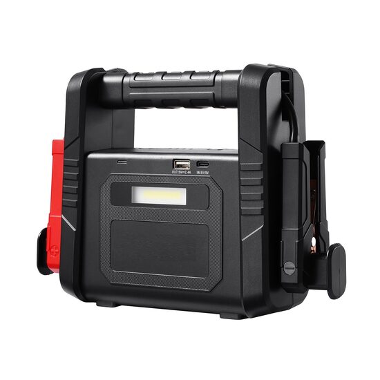 Jump Starter auto portabil, 3in1, Powerbank, Lanterna, Curent de varf 4000 A, Curent pornire 600 A