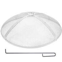 Capac contra scanteilor pentru Gratare/Vatra foc, Otel inoxidabil, Diametru 1016 mm
