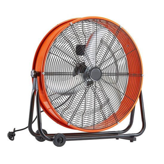 Ventilator industrial cu cadru, 2 x roti, 145 W, Diametru 710 mm, 3 trepte de viteza, 14780 m³/h