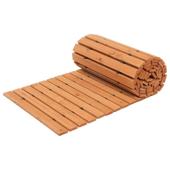 Poteca de gradina, Dreapta, Lemn cedru, Lungime 368cm, Latime 43 cm, Maro