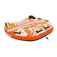 Saltea gonflabila remorcabila pentru sporturi acvatice, 2 persoane, 1440 x 1565 x 385 mm, 6 manere captusite, max 154 kg