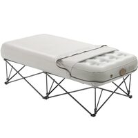 Saltea gonflabila 1 persoana, cu suport pliabil, Baterie Li-Ion pentru Umflare/Desumflare, USB, 1880x990x610 mm, max 136 kg