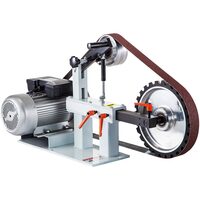 Slefuitor profesional de banc cu banda, 1500 W, 0-2800 rpm, masa reglabila, Otel