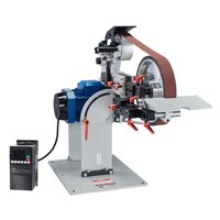 Slefuitor profesional de banc cu banda, 1500 W, 0-2900 rpm, Control viteza variabila, Otel, Banda 1828.8 - 2082.8 x 50.8mm