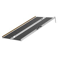 Rampa portabila si pliabila din Aluminiu, dimensiune 152.2 x 73.7 x 5.1 cm, cu manere pentru transport