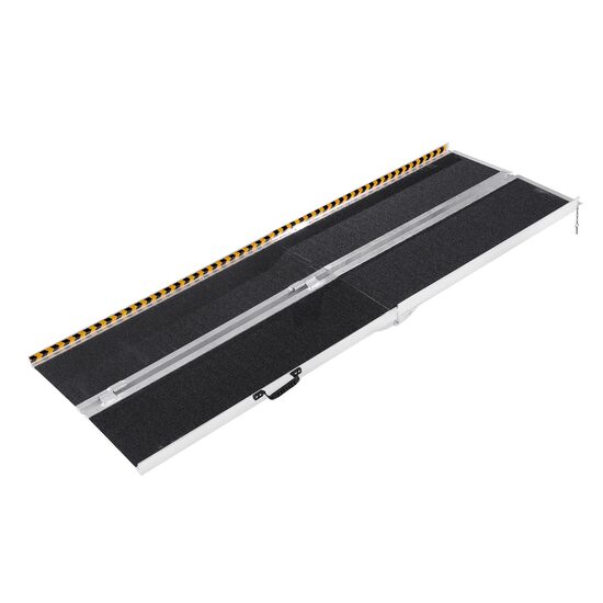 Rampa portabila si pliabila din Aluminiu, dimensiune 241 x 73.8 x 8 cm, cu manere pentru transport
