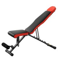 Banca reglabila pentru abdomen, Pliabila, 1380 x 305 x 430 mm, max 260 kg, Reglare spatar 8 pozitii