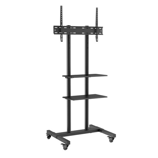 Suport TV mobil, capacitate 60 kg, Standard Vesa max 600x400, Inaltime reglabila, 32-70 inch