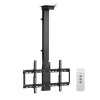 Suport TV motorizat pentru tavan, Telecomanda, capacitate 50 kg, Standard Vesa max 600x400, Inaltime reglabila, 32-55 inch
