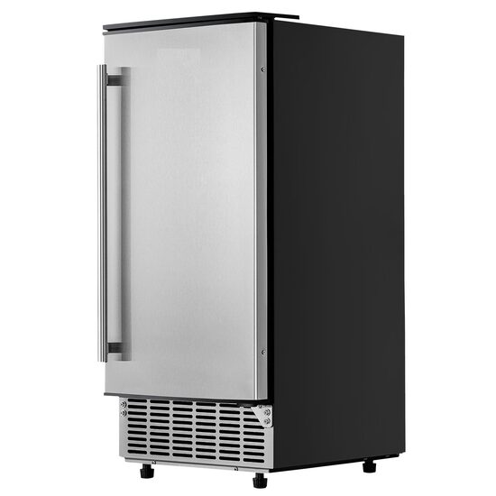 Masina profesionala de facut cuburi de gheata, Incorporabila, Inox 36 kg/zi, capacitate de depozitare 15 kg, dimensiune cub 22x22x22mm
