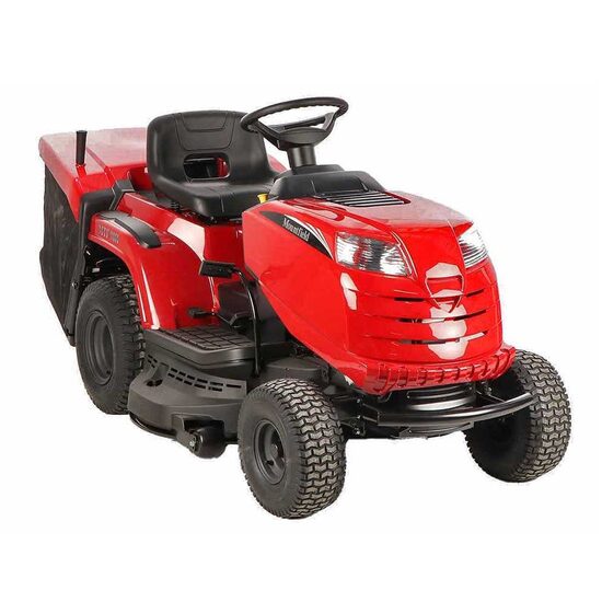 Tractoras pentru gazon, CastelGarden Mountfield, Putere nominala 16 CP, Benzina, Diametru 84 cm, Inaltime taiere 25-80 mm, Transmisie hidrostatica, volum cos 240 l