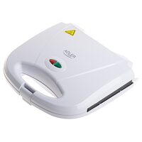 Gratar electric 1200 W, dimensiune placa de gatit 20 x 11 cm, Alb