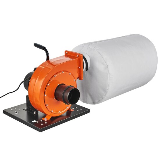 Exhaustor de praf/rumegus fin pentru ateliere, putere 1 CP, Capacitate sac 80 l, 2800 rpm, 4 x roti