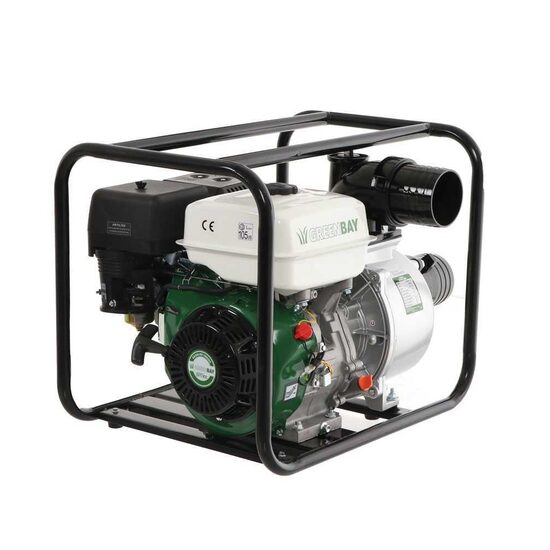 Motopompa pe benzina 4”/100 mm, Debit 1330 l/min, Putere 9 CP, Inaltime max 25 m, Adancime 7 m, Rezervor 6 l, Decompresie automata