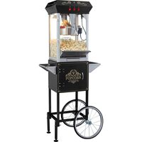 Masina automata Popcorn Cinema, capacitate 11 l, putere 850 W, 610x410x1395 mm, Negru