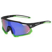 Ochelari de soare polarizati, filtru UV 400, Rame Plastic, 69 x 22 x 122 mm, Negru/Verde